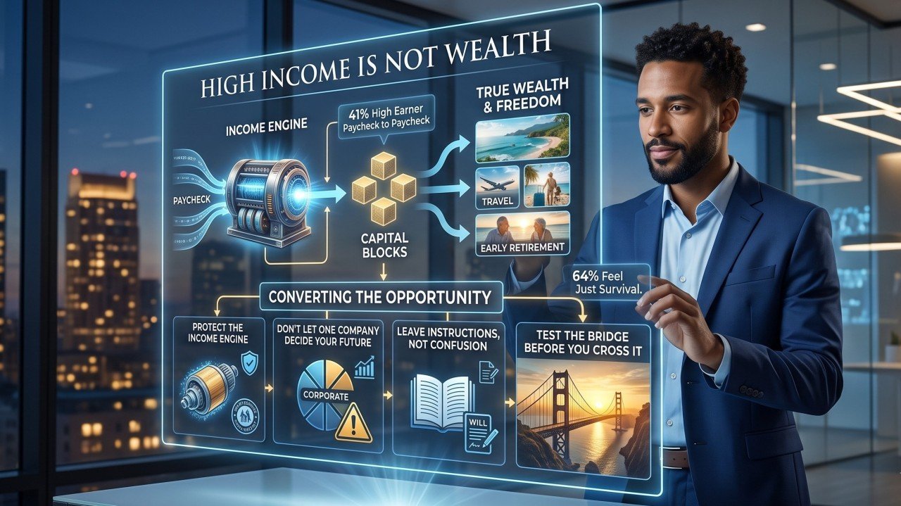 The Income Paradox: Why High Earners Are Living Paycheck to Paycheck